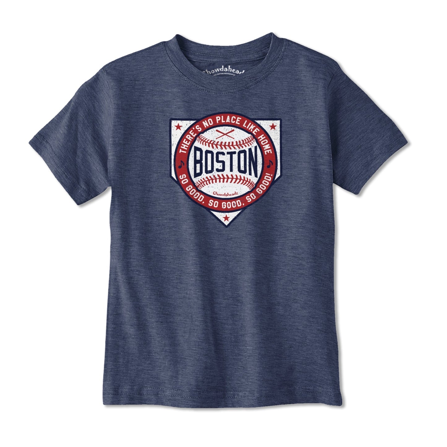 Boston There's No Place Like Home Baseball Youth T-Shirt