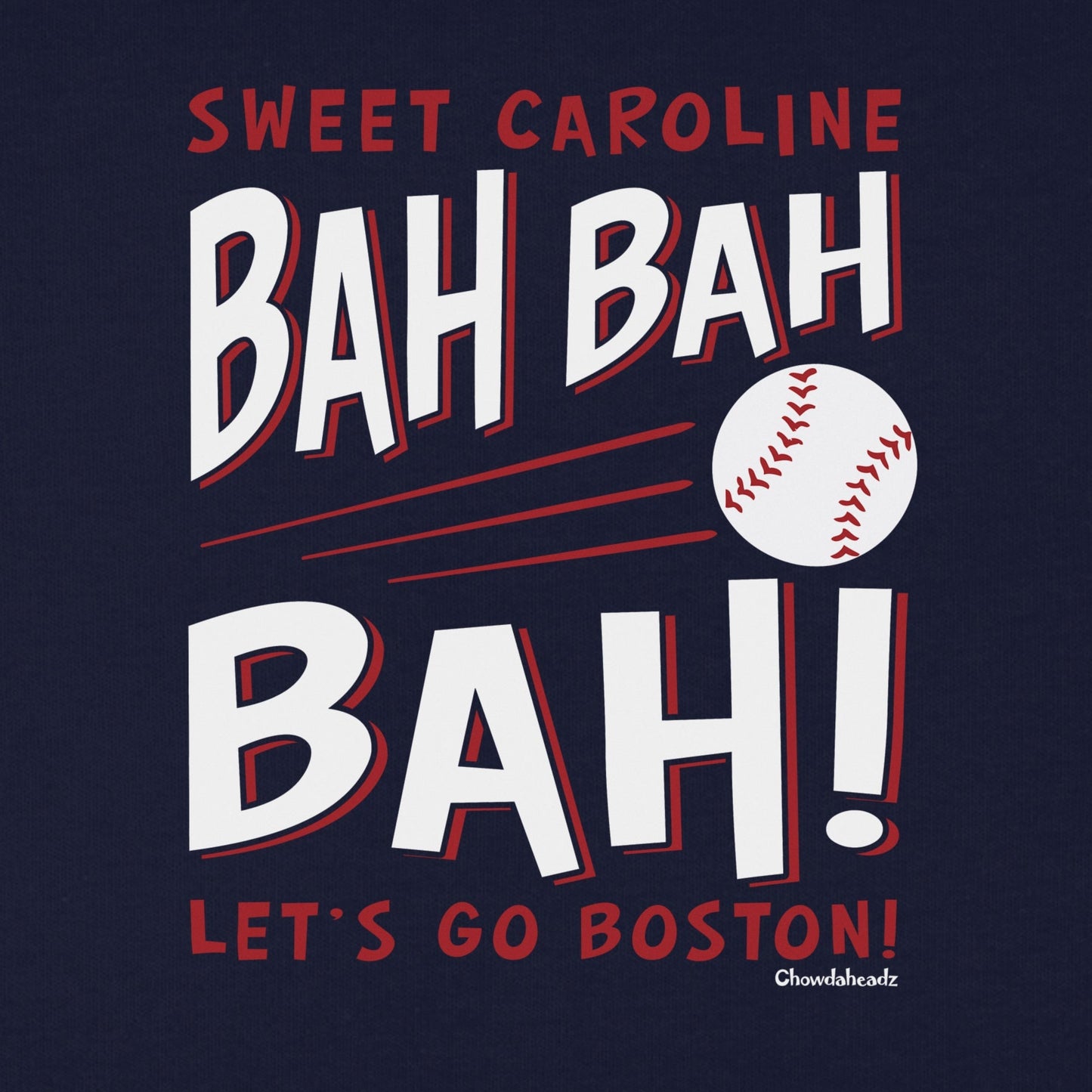 Sweet Caroline Bah Bah Bah Baseball Youth Hoodie