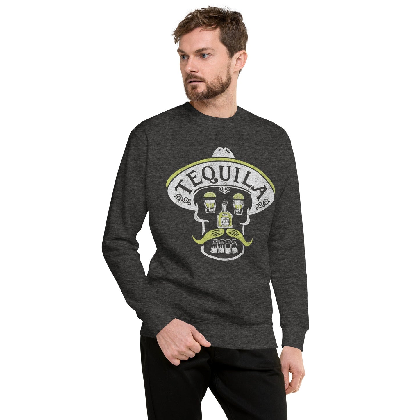 Unisex Tequila Skull Classic Fleece Sweatshirt