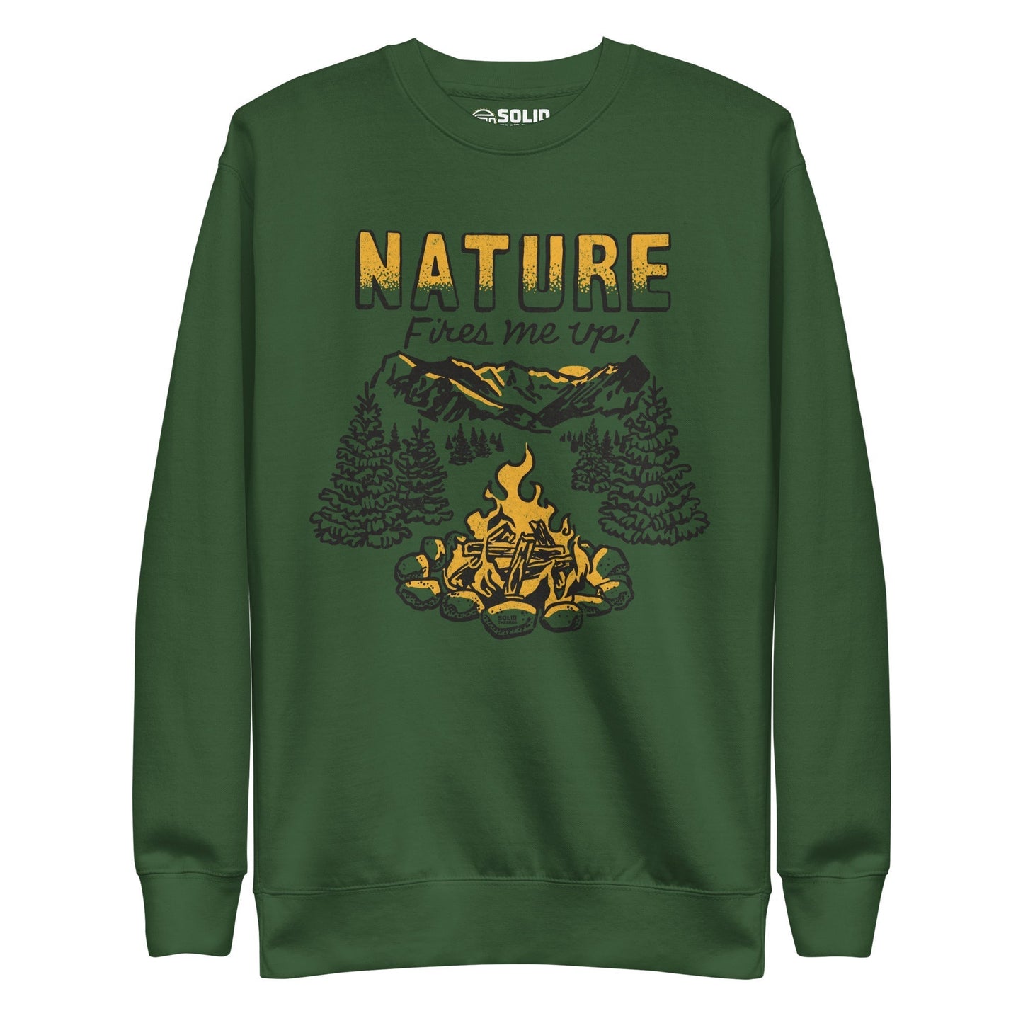 Unisex Nature Fires Me Up Classic Fleece Sweatshirt