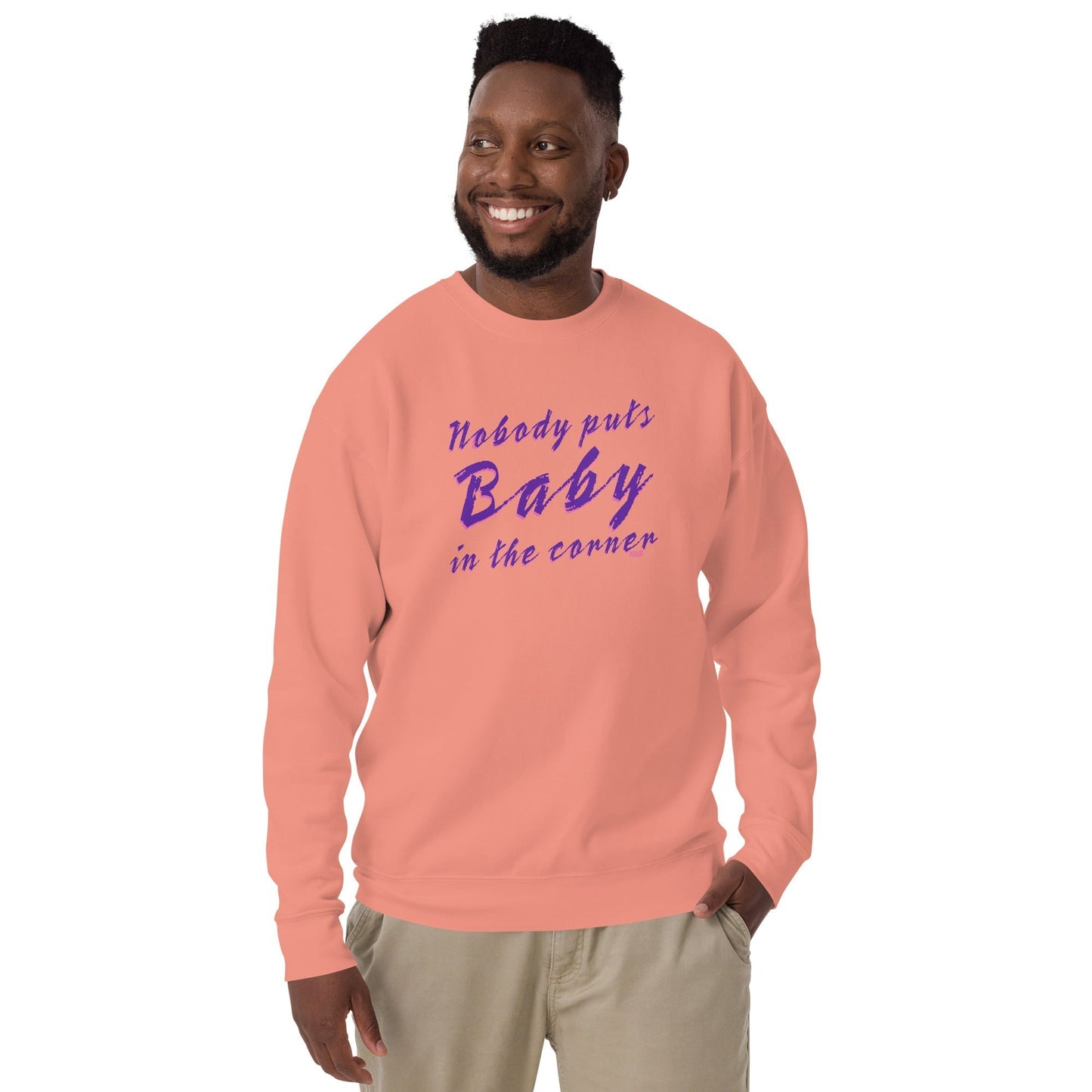 Unisex Nobody Puts Baby in the Corner Classic Fleece Sweatshirt