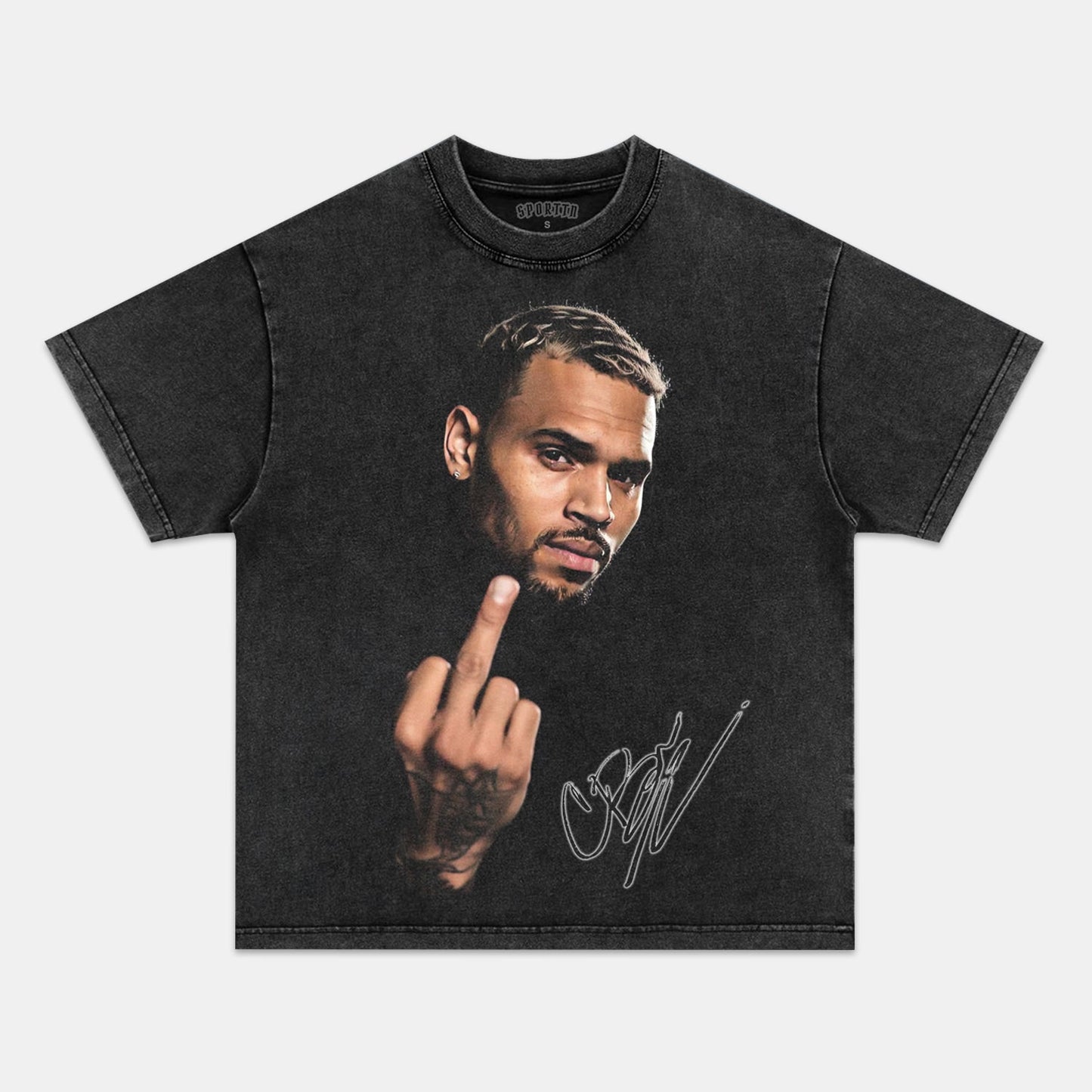 CHRIS BROWN TEE Style002