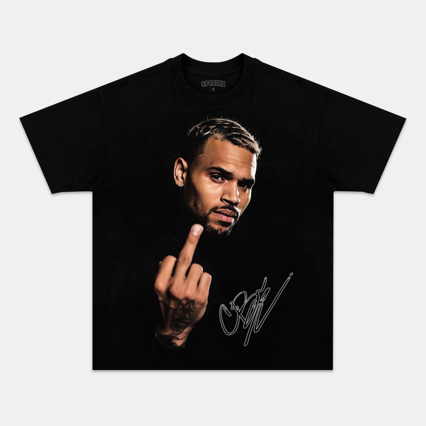 CHRIS BROWN TEE Style002