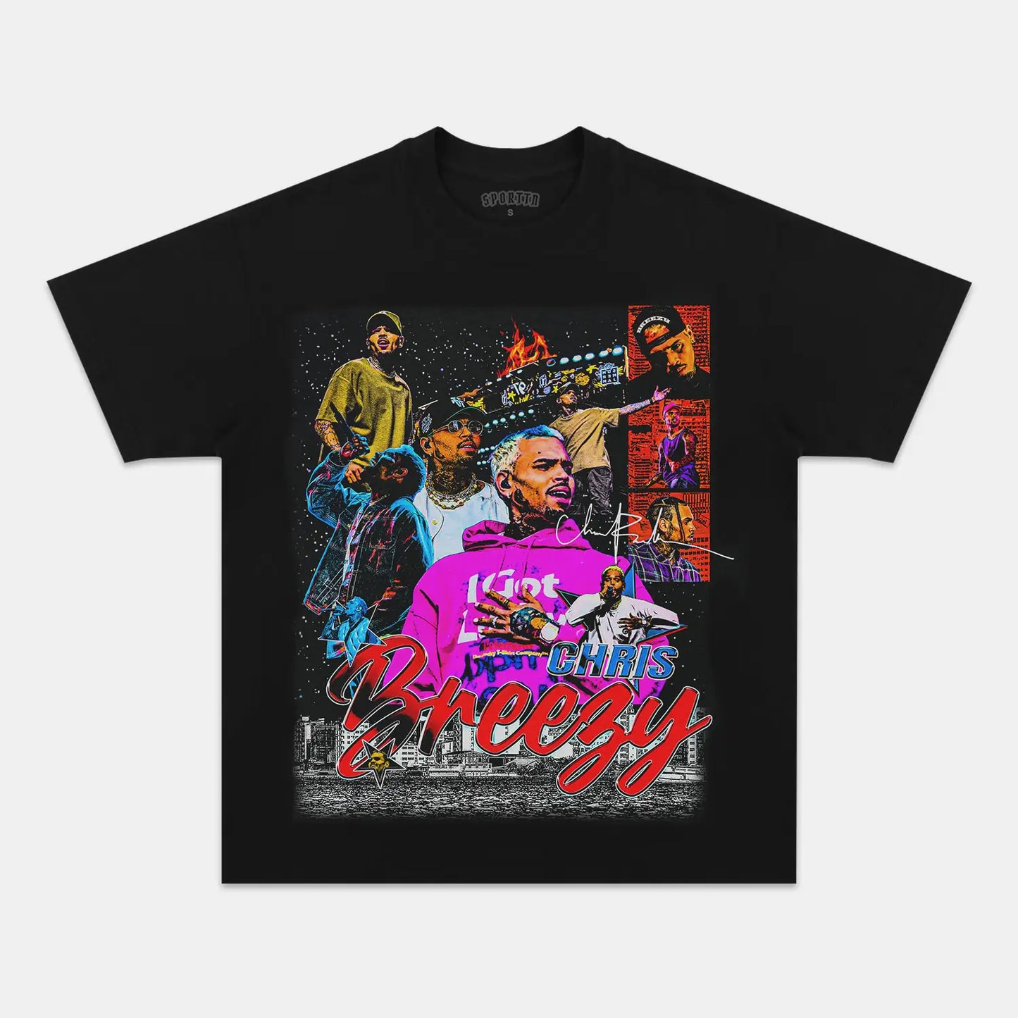 CHRIS BROWN TEE Style005