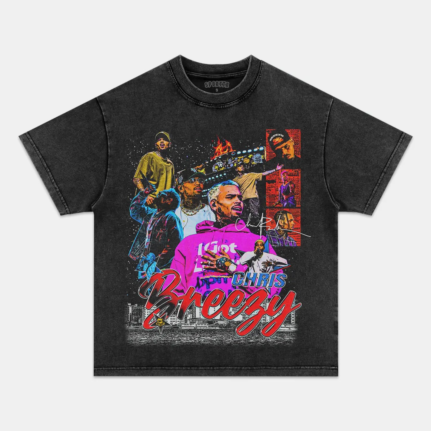 CHRIS BROWN TEE Style005