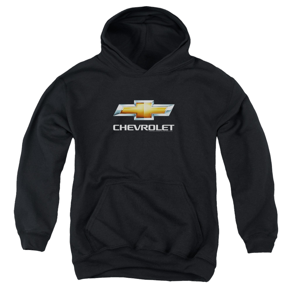 Chevrolet Chevy Bowtie Stacked - Youth Hoodie