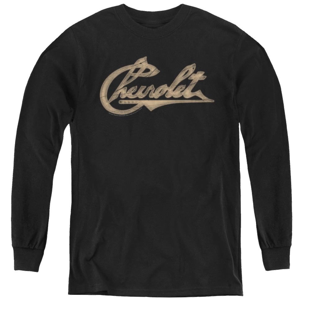Chevrolet Chevy Script - Youth Long Sleeve T-Shirt