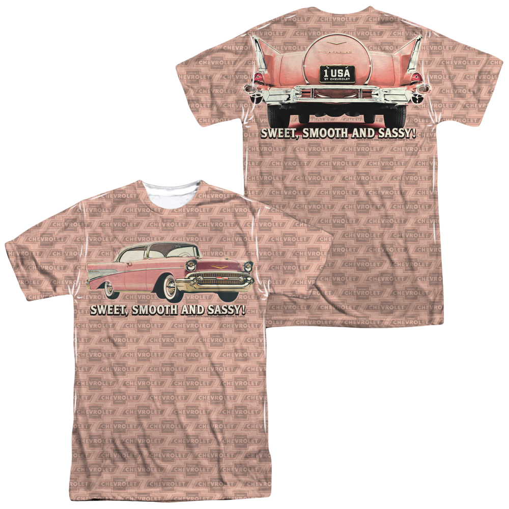 Chevrolet Pink And Black Days (Front/Back Print) - Men's All-Over Print T-Shirt