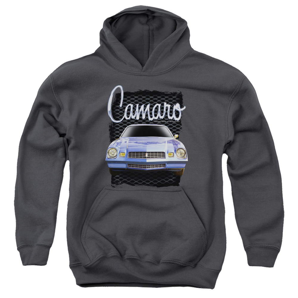 Chevrolet Yellow Camaro - Youth Hoodie (Ages 8-12)