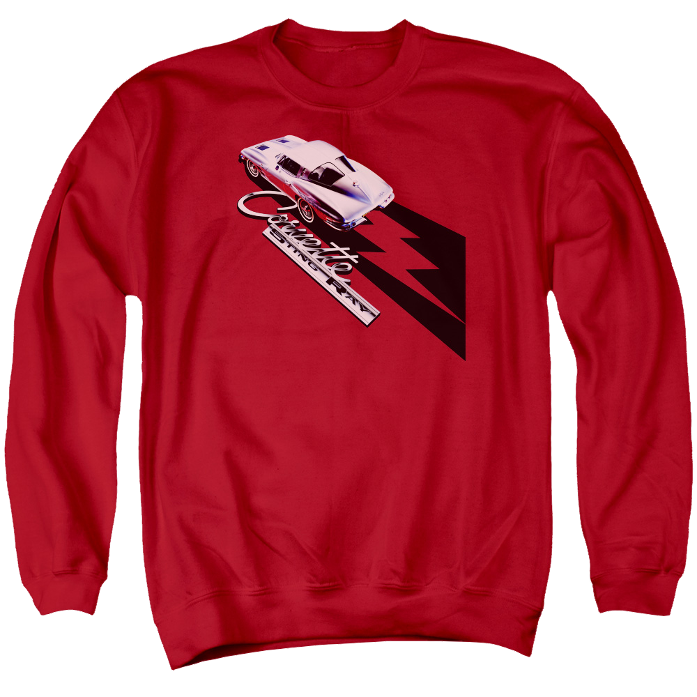 Chevrolet Split Window Sting Ray - Men's Crewneck Sweatshirt