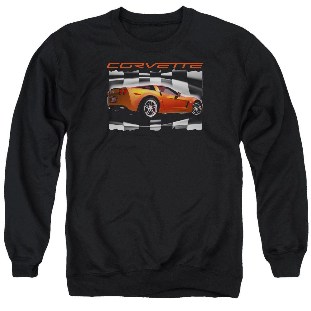 Chevrolet Orange Z06 Vette - Men's Crewneck Sweatshirt