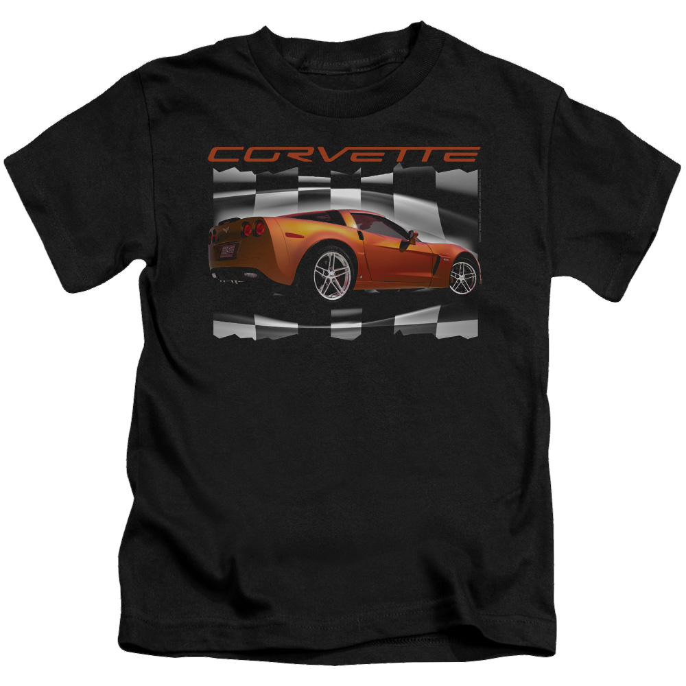 Chevrolet Orange Z06 Vette - Kid's T-Shirt (Ages 4-7)