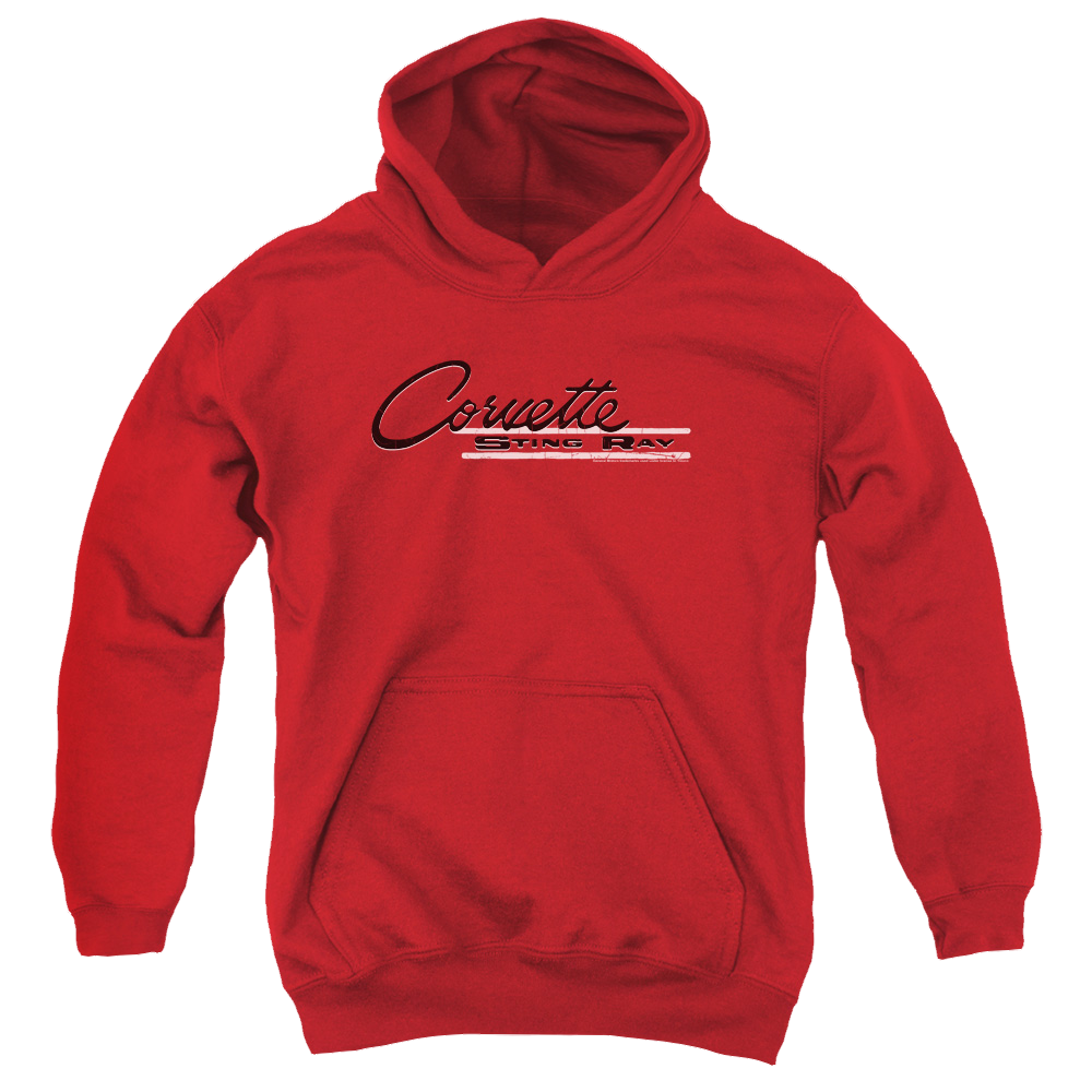 Chevrolet Retro Stingray - Youth Hoodie (Ages 8-12)