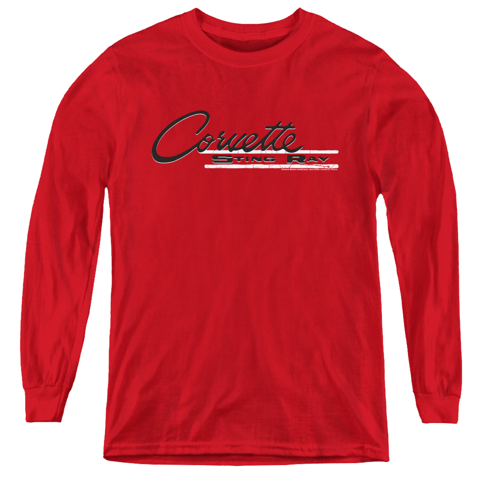 Chevrolet Retro Stingray - Youth Long Sleeve T-Shirt