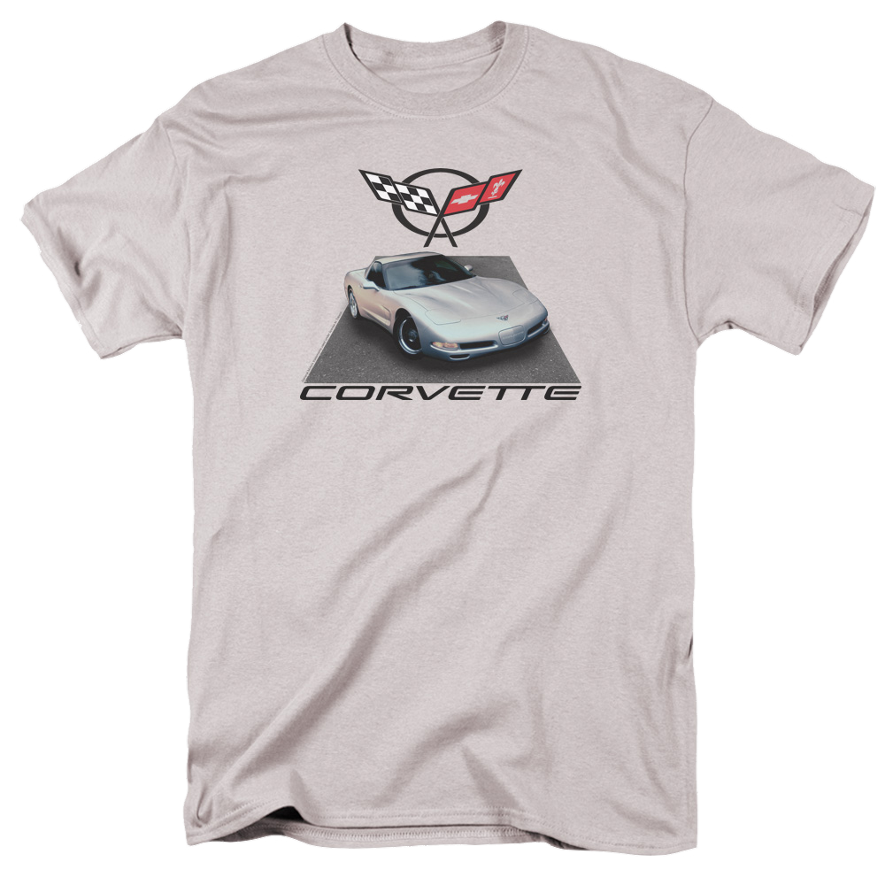Chevrolet Silver 01 Vette - Men's Regular Fit T-Shirt