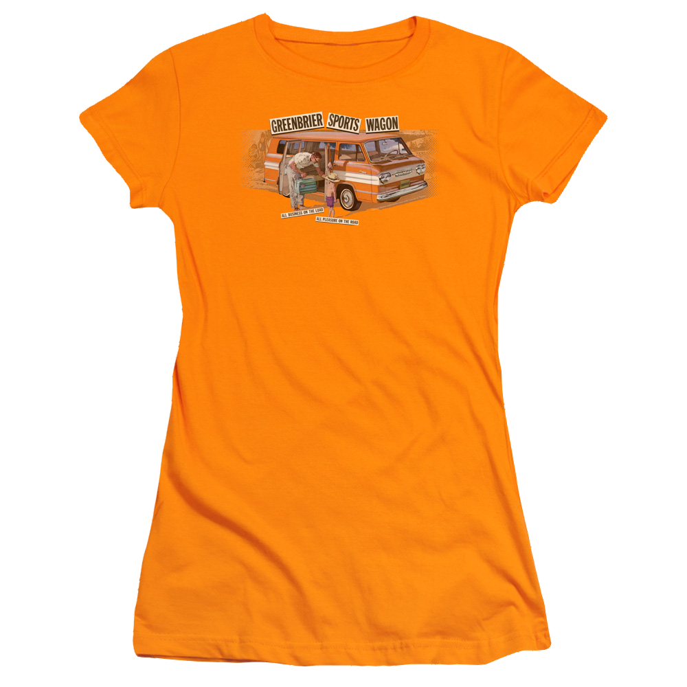 Chevrolet Greenbrier Corvair Sport Wagon - Juniors T-Shirt