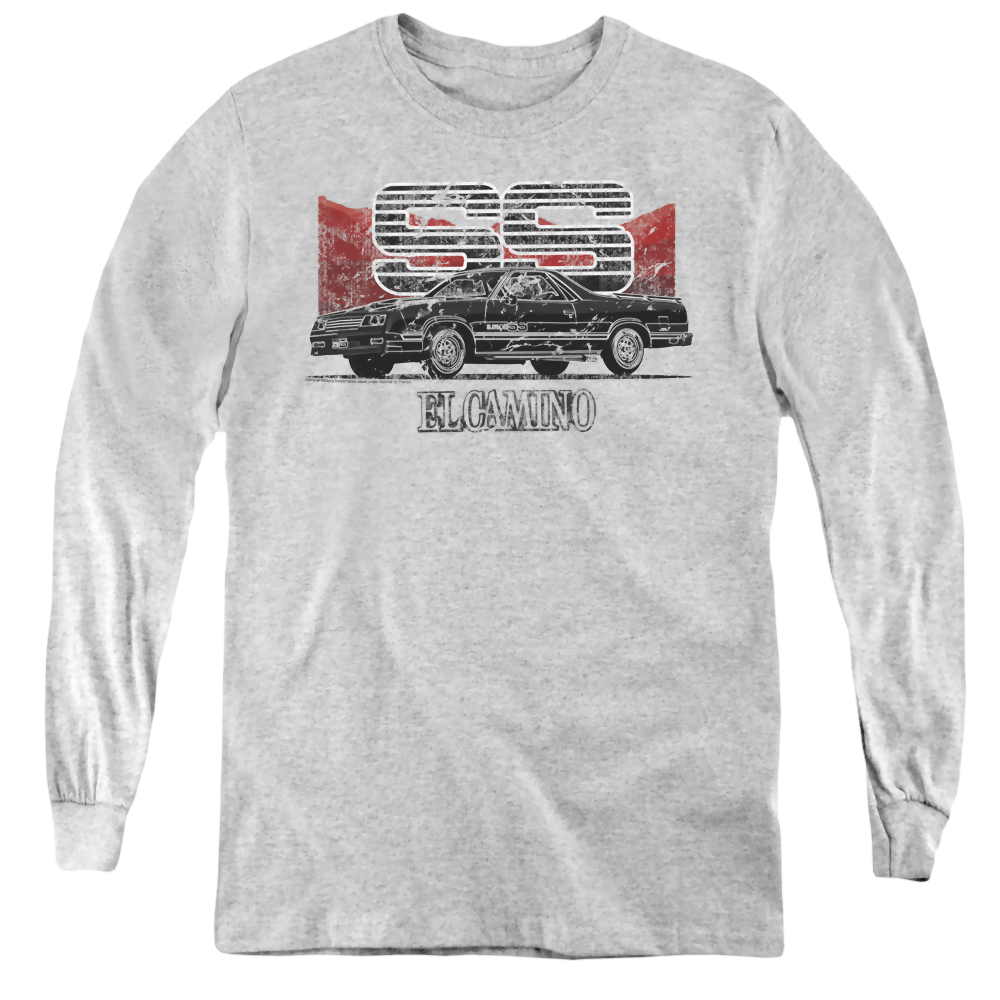 Chevrolet El Camino Ss Mountains - Youth Long Sleeve T-Shirt