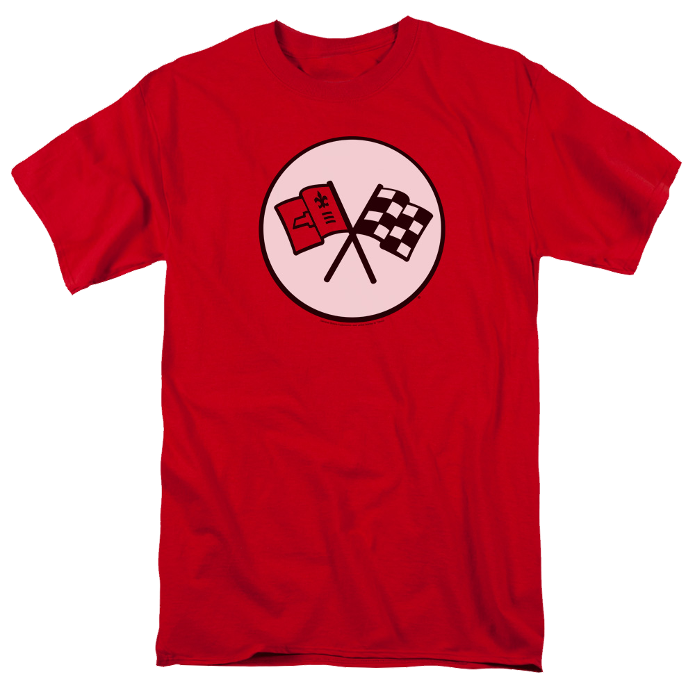 Chevrolet 2nd Gen Vette Logo - Men's Regular Fit T-Shirt