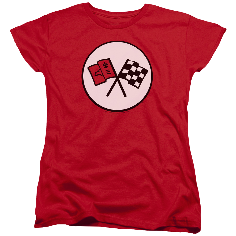 Chevrolet 2nd Gen Vette Logo - Women's T-Shirt