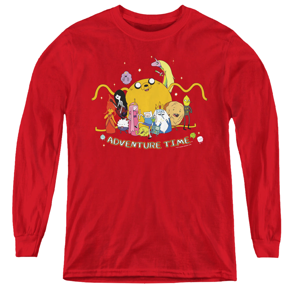 Adventure Time Outstretched - Youth Long Sleeve T-Shirt
