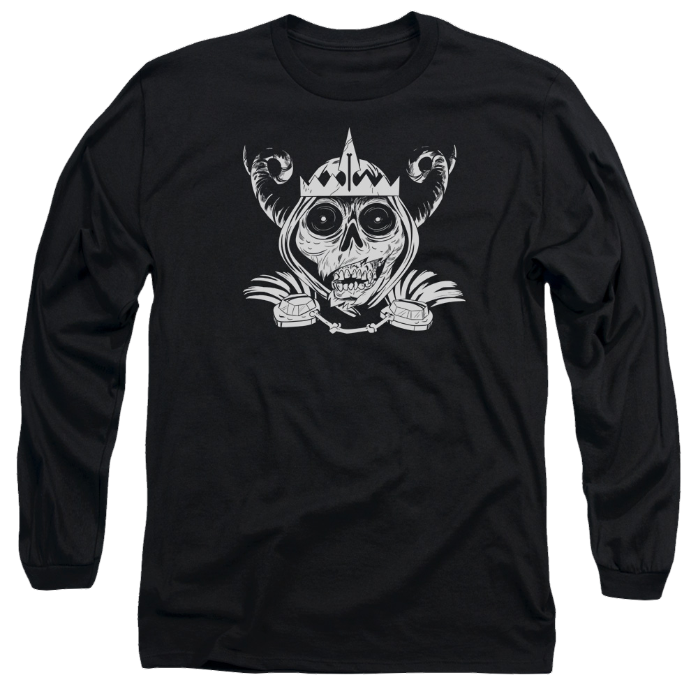 Adventure Time Skull Face - Men's Long Sleeve T-Shirt