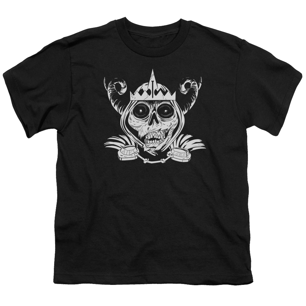 Adventure Time Skull Face - Youth T-Shirt
