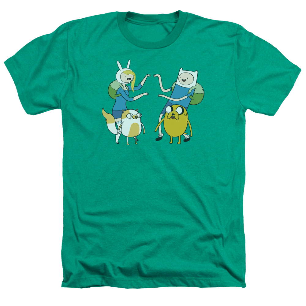 Adventure Time Meet Up - Men's Heather T-Shirt