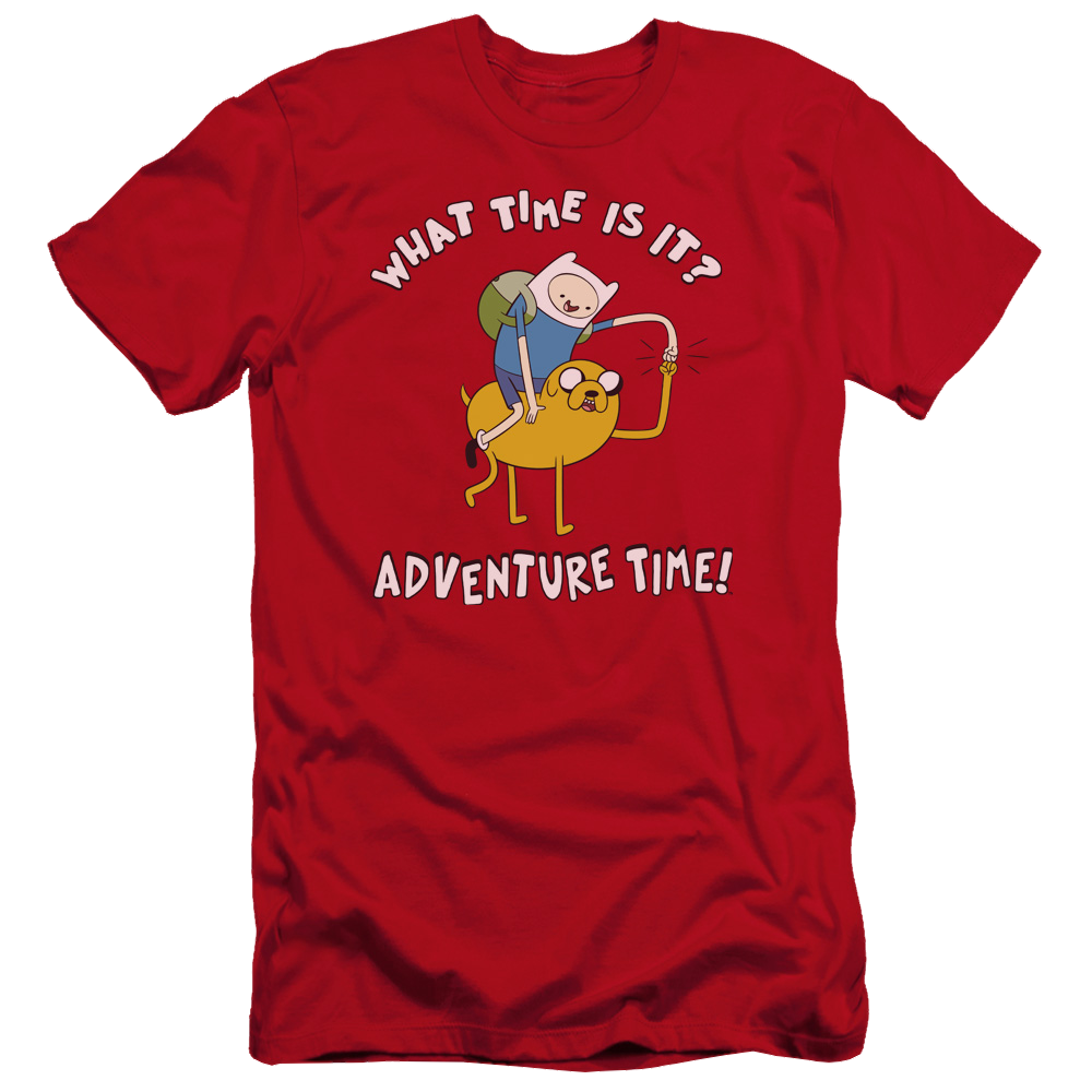 Adventure Time Ride Bump - Men's Premium Slim Fit T-Shirt