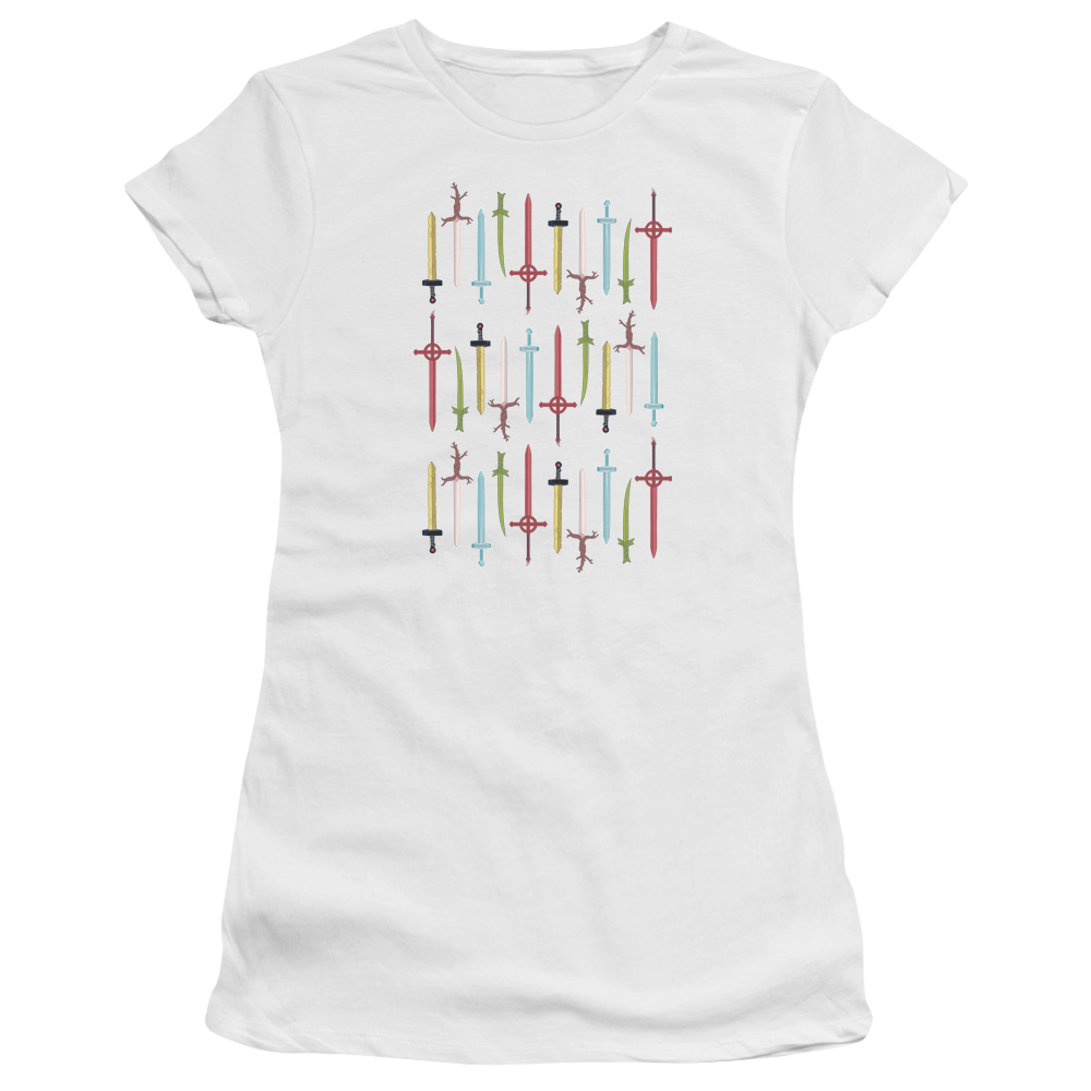 Adventure Time Swords - Juniors T-Shirt