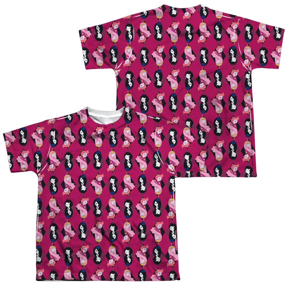 Adventure Time Allover Diamonds - Youth All-Over Print T-Shirt