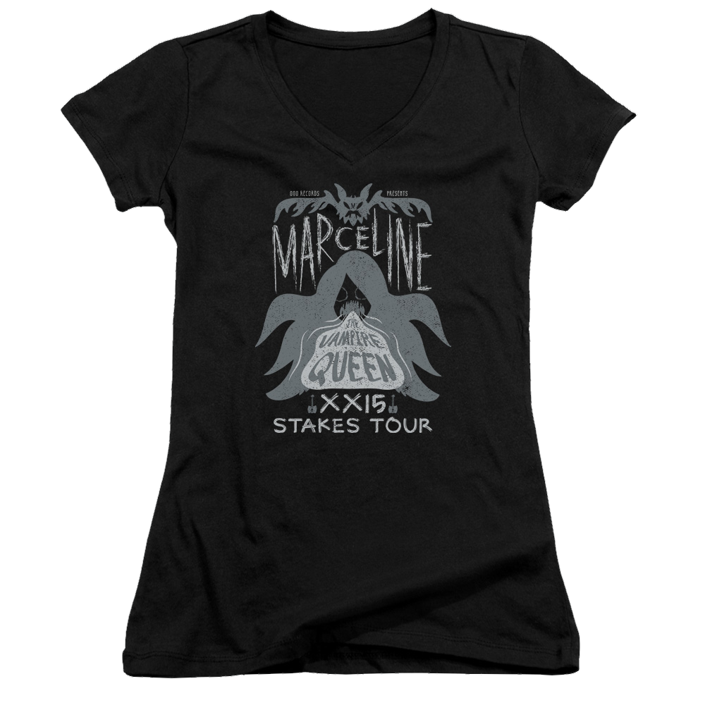 Adventure Time Marceline Concert - Juniors V-Neck T-Shirt