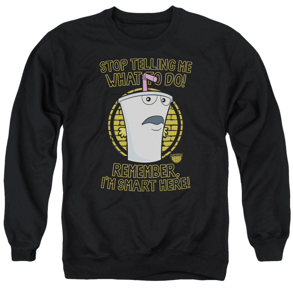 Aqua Teen Hunger Force Stop - Men's Crewneck Sweatshirt