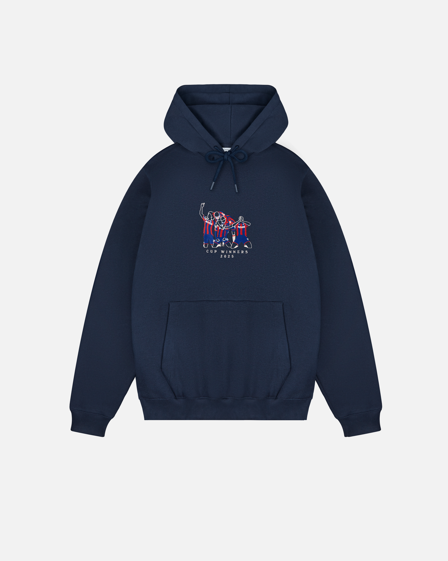 CPFC Cup Winners Embroidered Dark Navy Hoodie