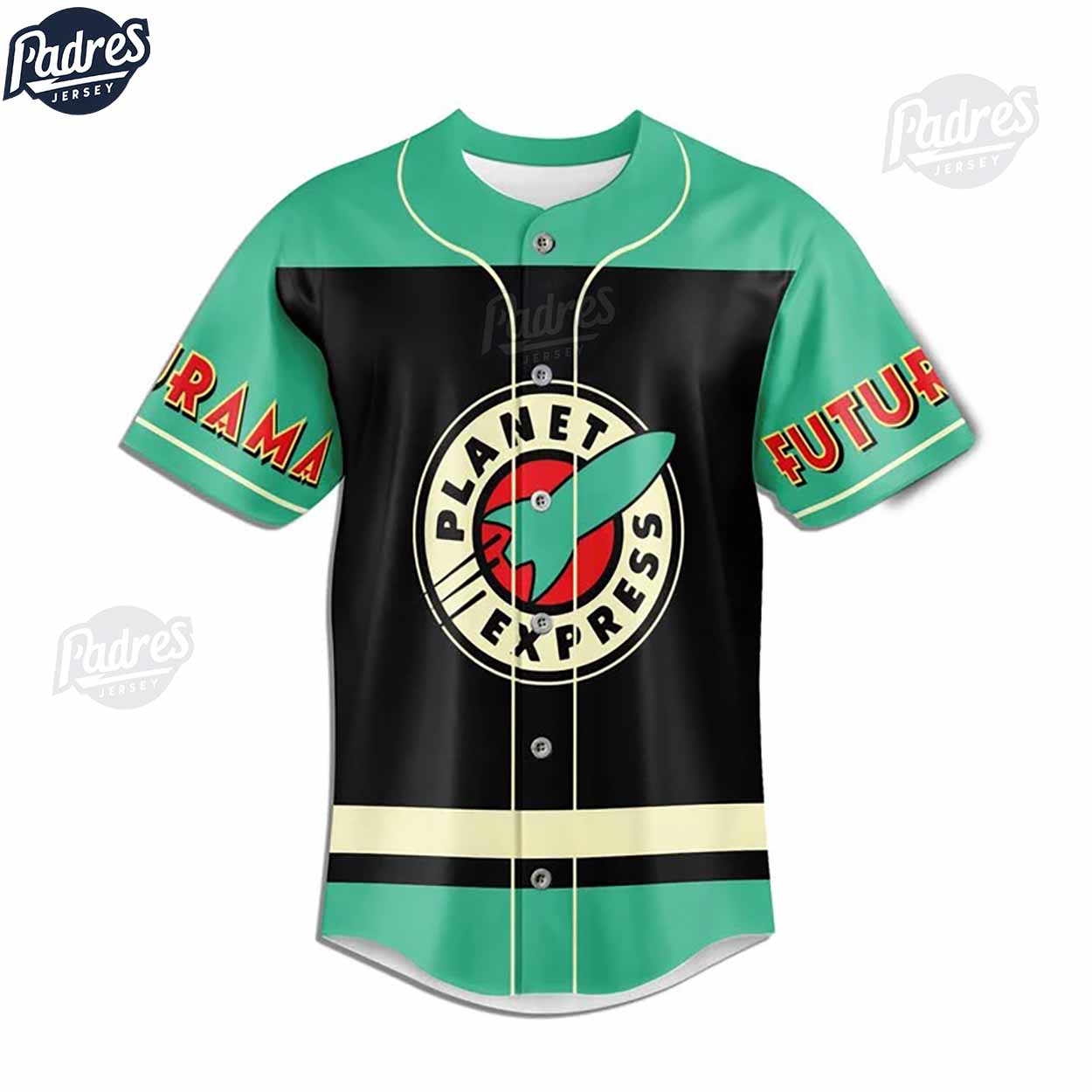 Cartoon Futurama Custom Baseball Jersey Style - Padres Jersey Oasis: Elevate Your Baseball Style Game