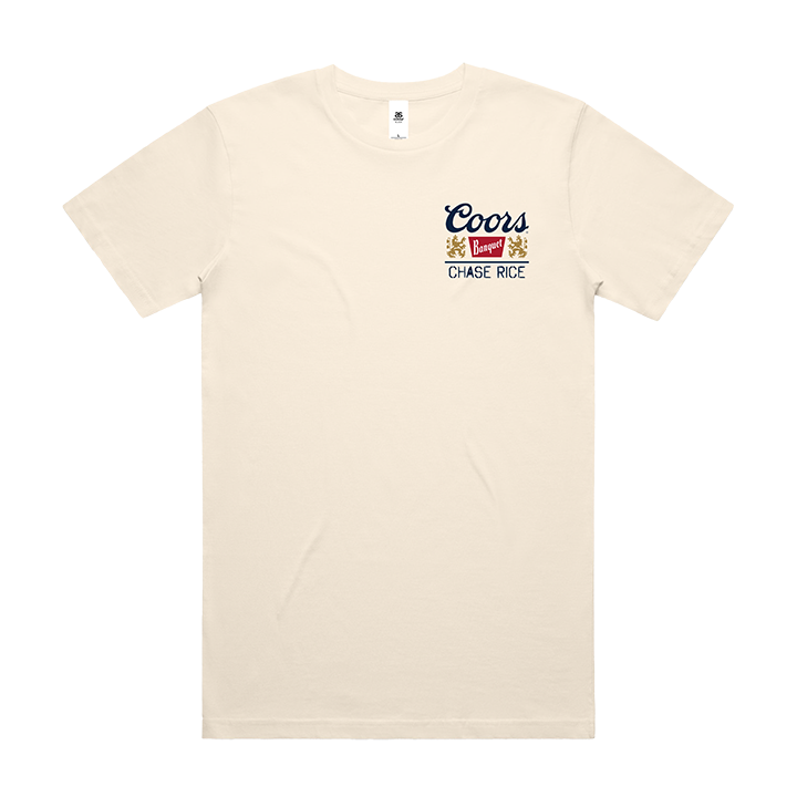 Chase Rice / Coors Can Tee (Ecru)