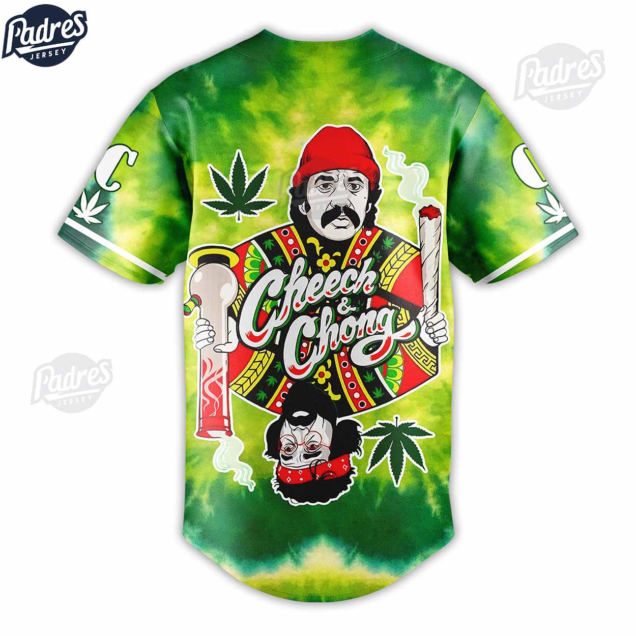 Cheech & Chong Weed Poker Card Baseball Jersey - Padres Jersey Oasis: Elevate Your Baseball Style Game