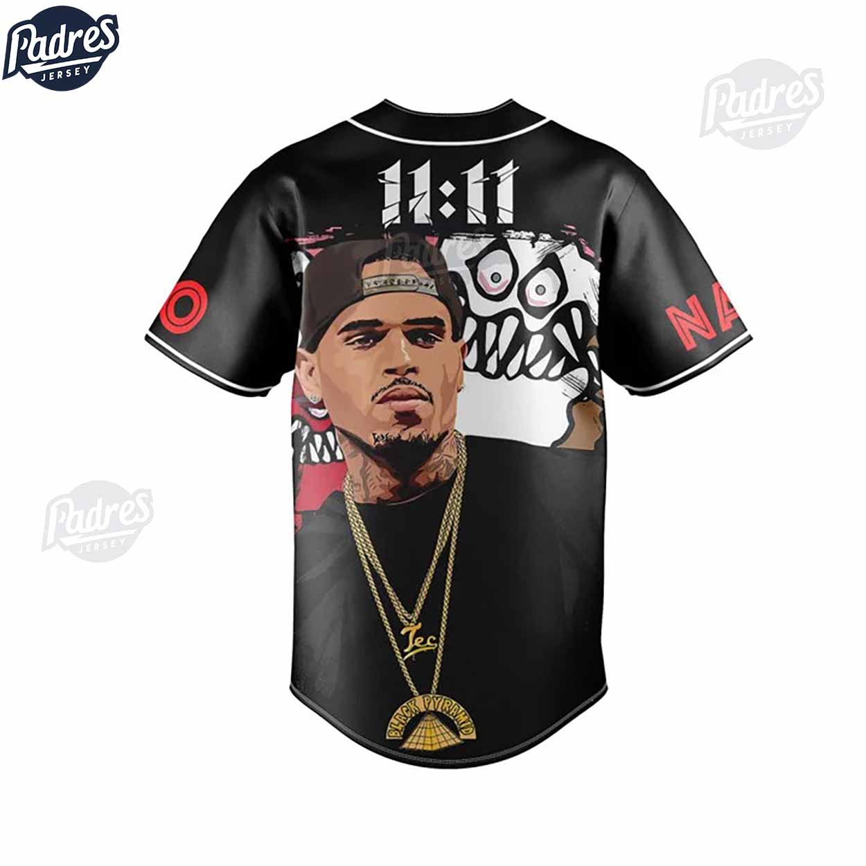 Chris Brown Style Custom Baseball Jersey - Padres Jersey Oasis: Elevate Your Baseball Style Game