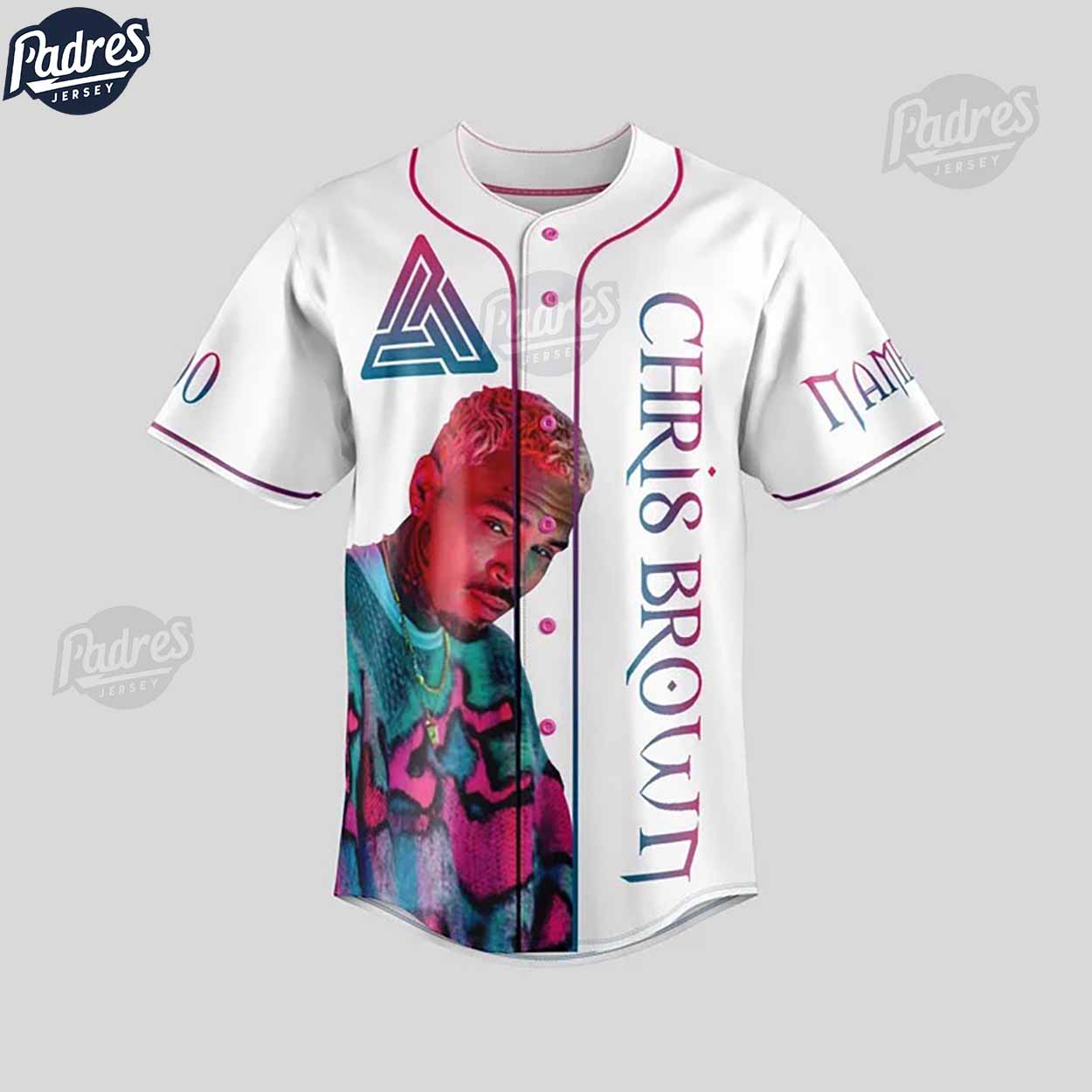 Chris Brown You Can't Be Old And Wise If You Were Never Young And Crazy Custom Baseball Jersey - Padres Jersey Oasis: Elevate Your Baseball Style Game