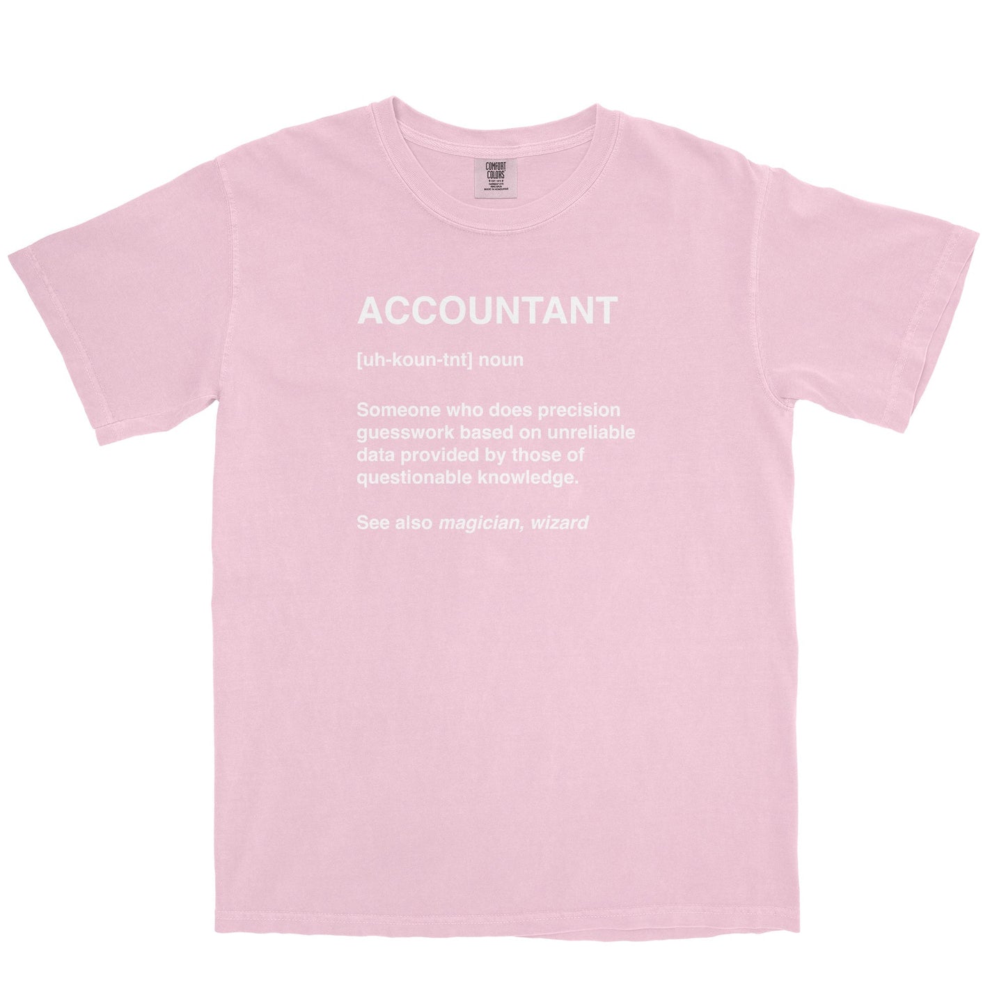 Accountant Wizard Garment-Dyed Tee