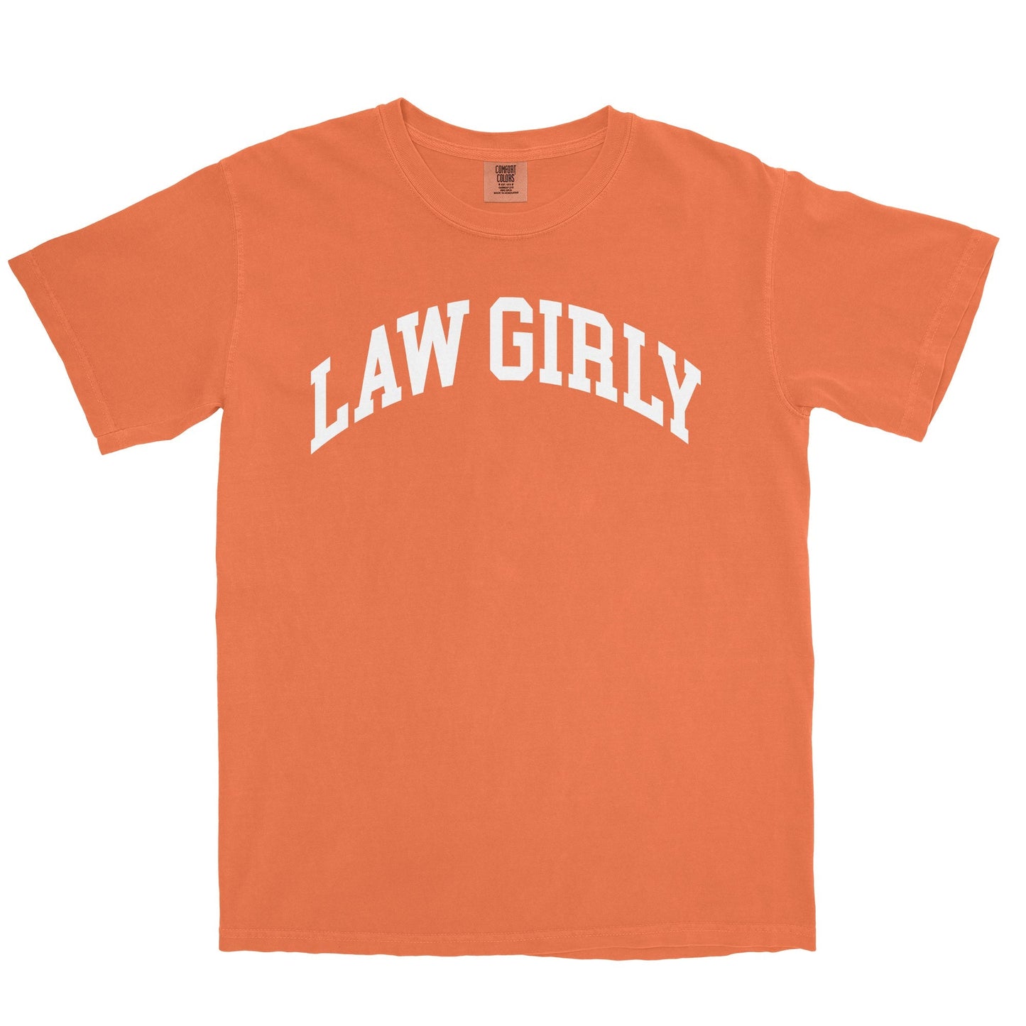 Law Girly Garment-Dyed Tee