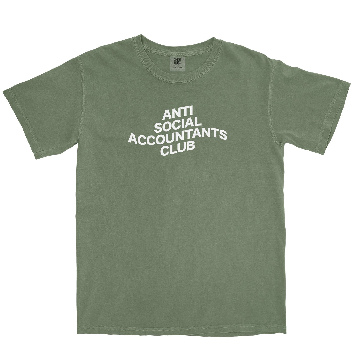 Anti-Social Accountants Club Garment-Dyed Tee