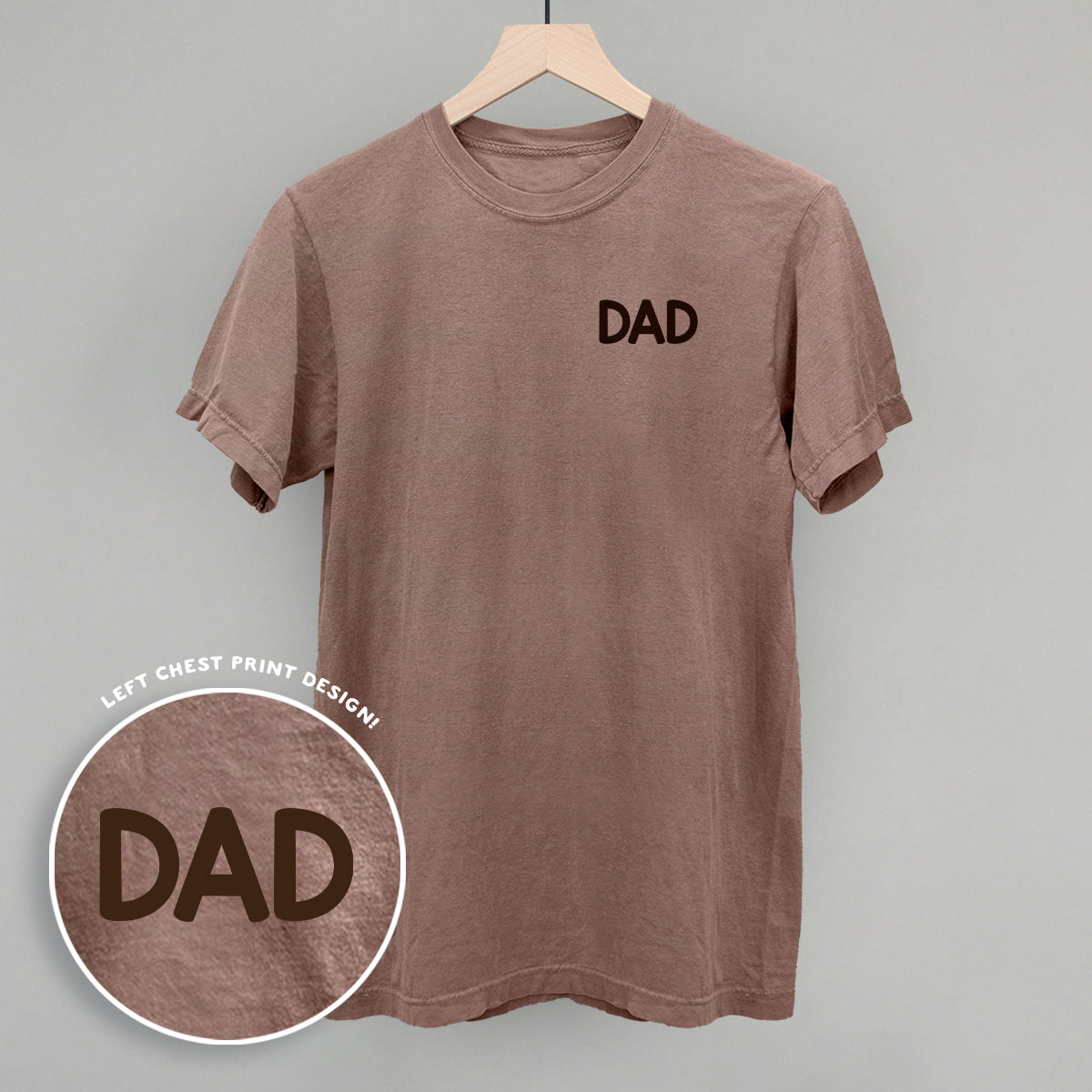 Dad (Brown) (Left Chest)