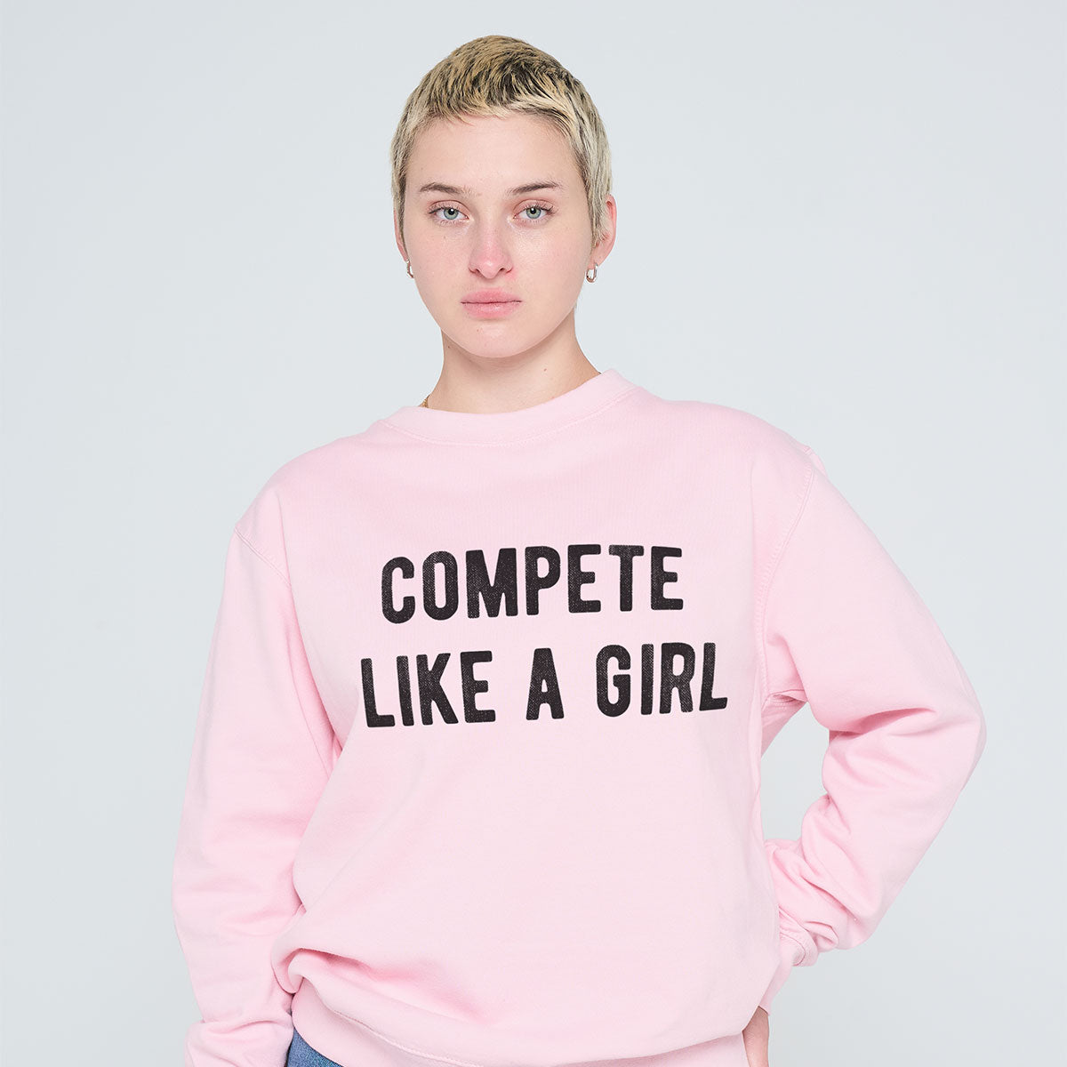 Compete Like A Girl Sweatshirt