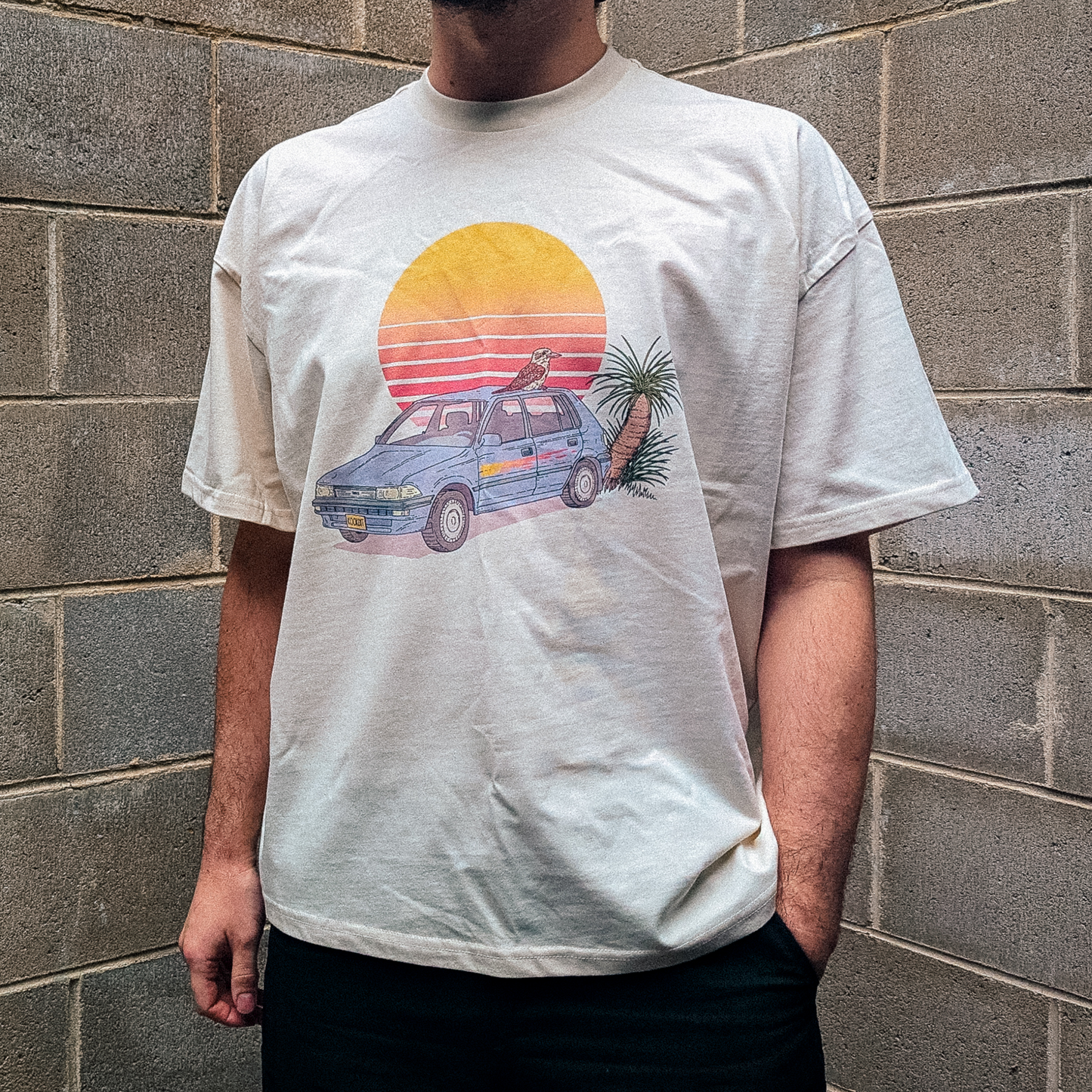 Kookaburra Corolla Oversized Tee