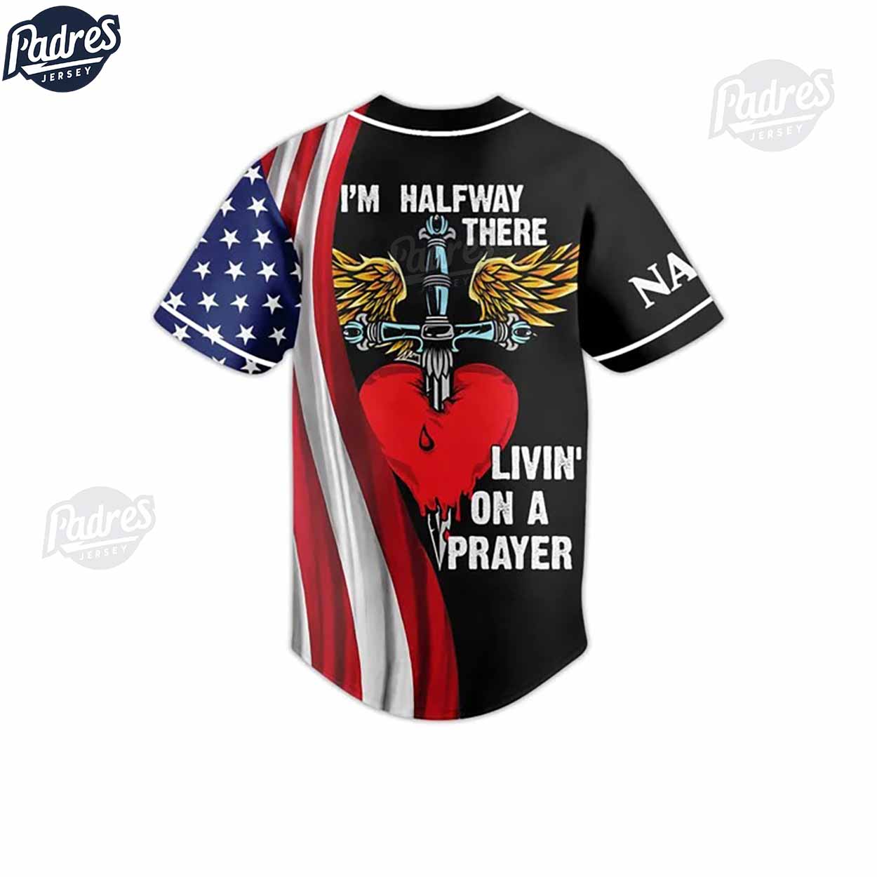 Custom 4th Of July Bon Jovi Baseball Jersey - Padres Jersey Oasis: Elevate Your Baseball Style Game