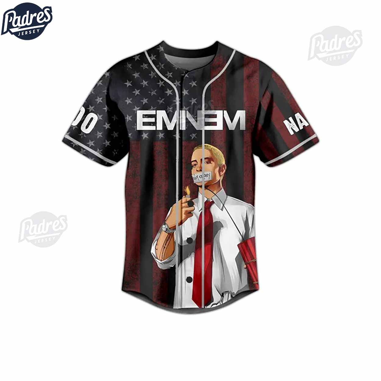 Custom 4th Of July Emime Baseball Jersey - Padres Jersey Oasis: Elevate Your Baseball Style Game
