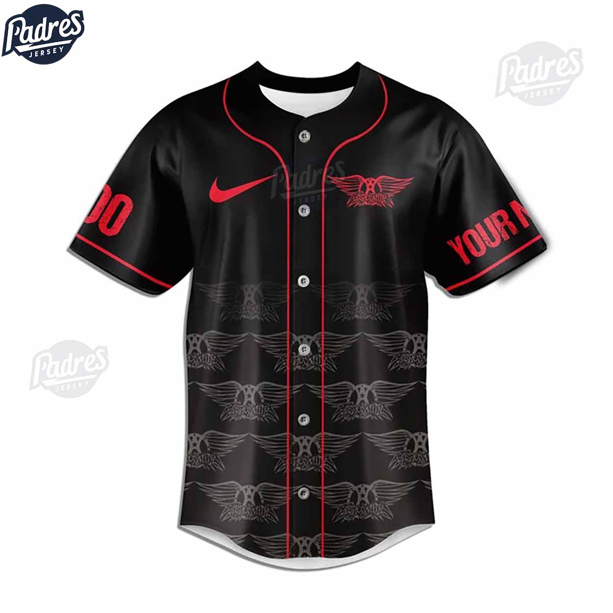 Custom Aerosmith Snoopy & Charlie Brown Baseball Jersey - Padres Jersey Oasis: Elevate Your Baseball Style Game