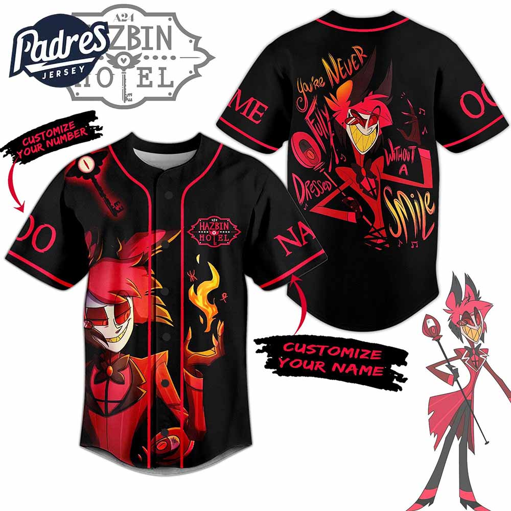 Custom Alastor Baseball Jersey - Padres Jersey Oasis: Elevate Your Baseball Style Game