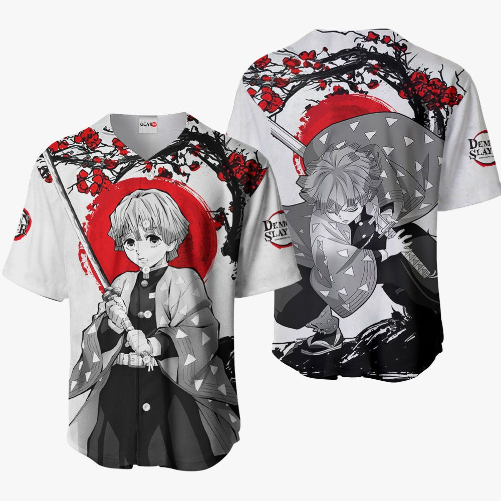 Custom Anime Japan Style Zenitsu Baseball Jersey Shirt - Padres Jersey Oasis: Elevate Your Baseball Style Game