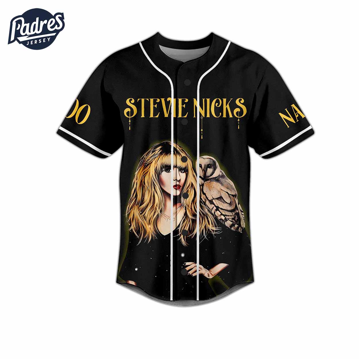 Custom Back To Gypsy That I Was Stevie Nicks Baseball Jersey - Padres Jersey Oasis: Elevate Your Baseball Style Game